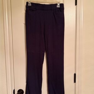 Maurice’s Blue & Black Pull on Dress Pants. Never worn. XS